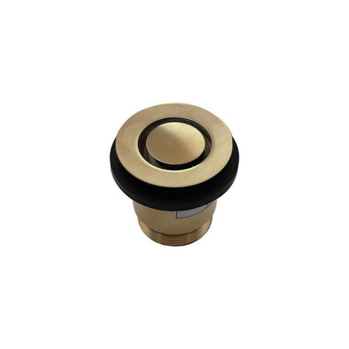 Bath Pop Down Brass Plug And Waste 40mm Brushed Brass