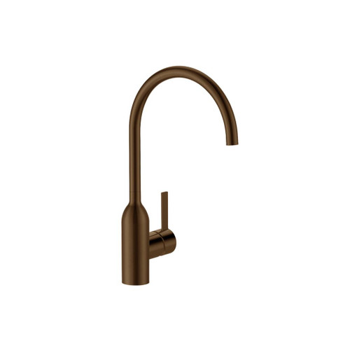 Due Kitchen Mixer Goose Neck Mocha
