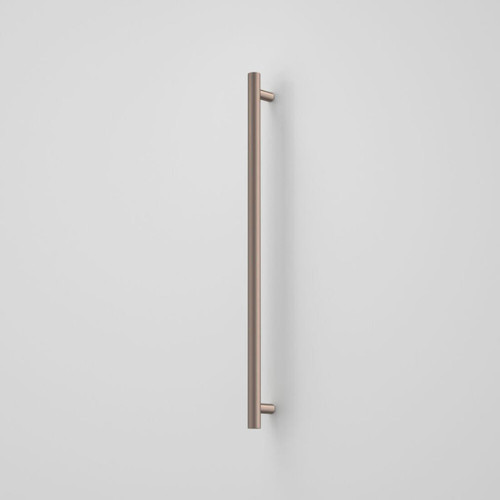 Liano II Heated Towel Rail Vertical Brushed Bronze