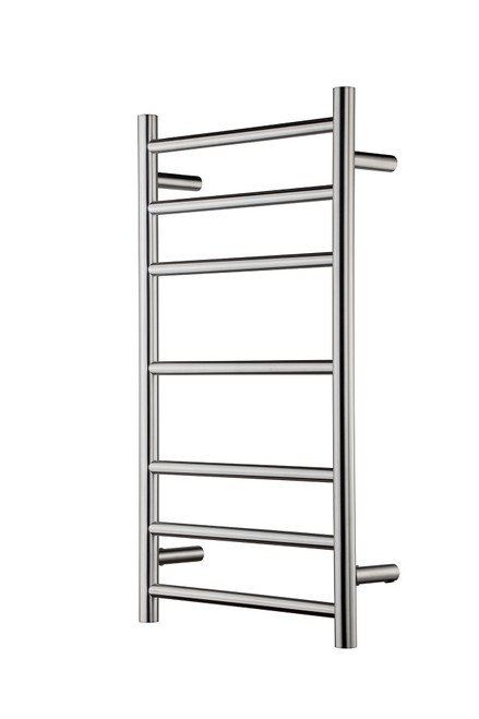 Raymor Round 805 Slim Heated Towel Warmer Brushed