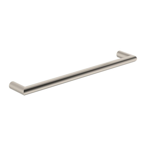 Caloria Heated Towel Rail Horizontal  1 Bar 632 x 100 x 32mm Brushed Nickel