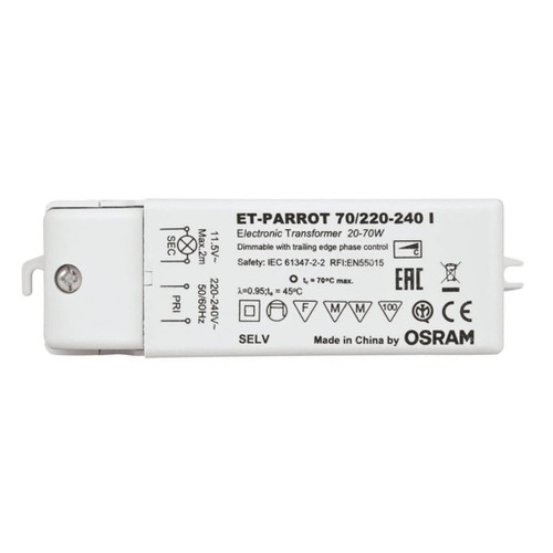 Caloria Transformer 12V-20-70W Transformer