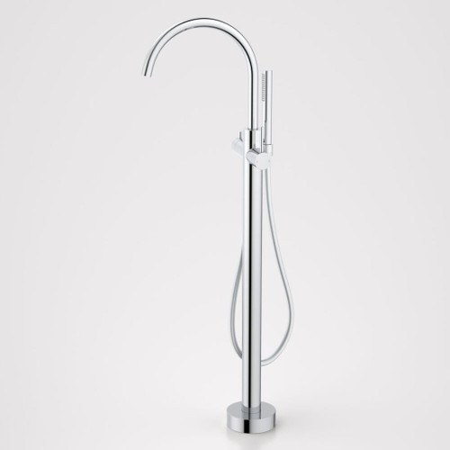 Liano II Freestanding Bath Filler With Hand Shower Chrome Sales Kit