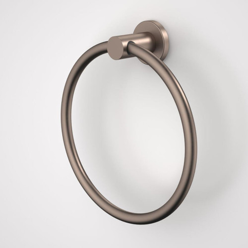 Liano II Towel Ring Brushed Bronze