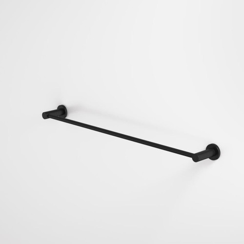 Liano II Single Towel Rail 640mm Matte Black
