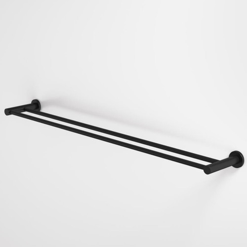 Liano II Double Towel Rail 840mm Matte Black