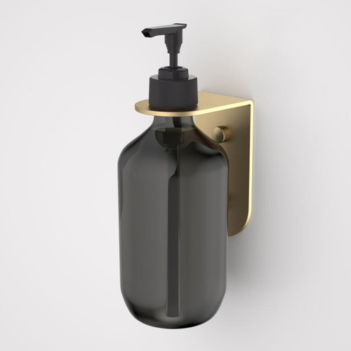 Liano II Soap Bottle Holder Brushed Brass
