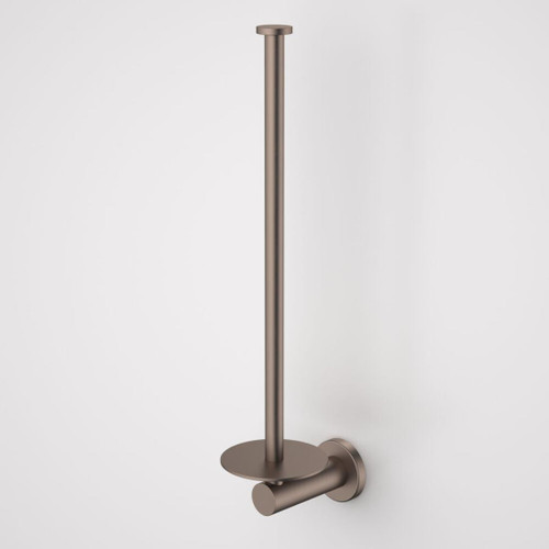 Liano II Spare Toilet Roll Holder Brushed Bronze