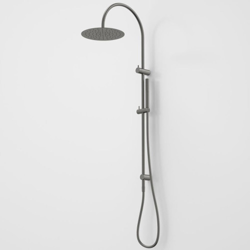 Liano II Rail Shower With Overhead Brushed Nickel