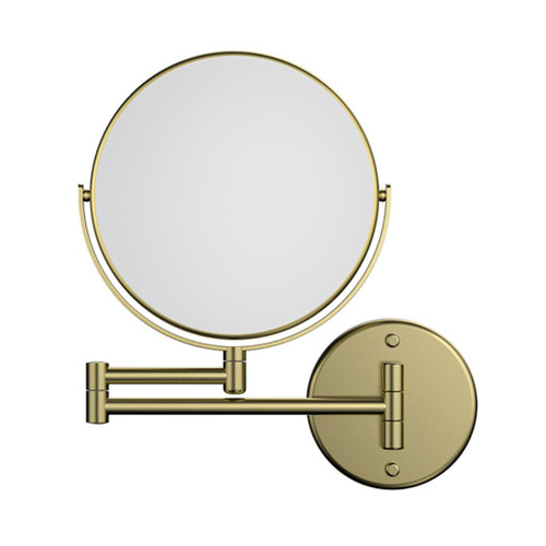 Pari Mirror X3 Magnification Brushed Brass