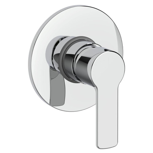 Red Plus Shower Mixer Chrome Finish