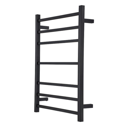 Adesso Heated Towel Warmer Square 7 Rail 600mm Gunmetal