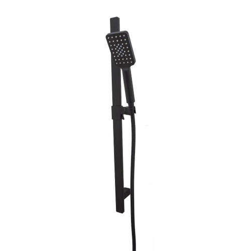 Mini Mia Multi Spray Handshower Set Square Head Black