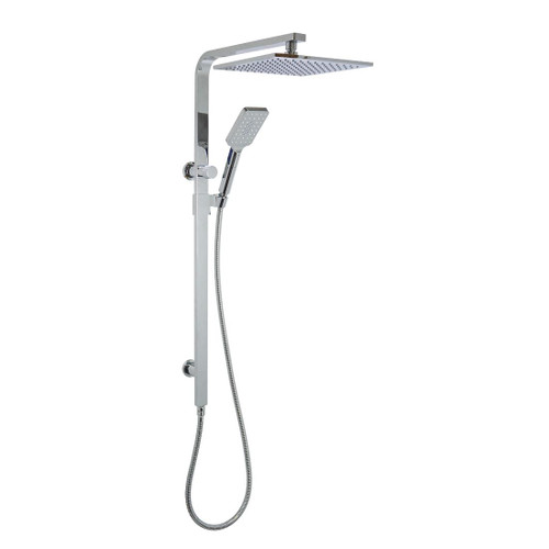 Mini Mia Shower Centre Square Heads Chrome