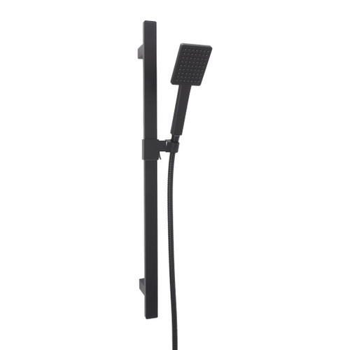 Mini Mia Single Spray Handshower Set Square Black