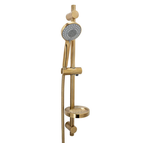 Saluto Multi Spray Handshower Set Brushed Gold