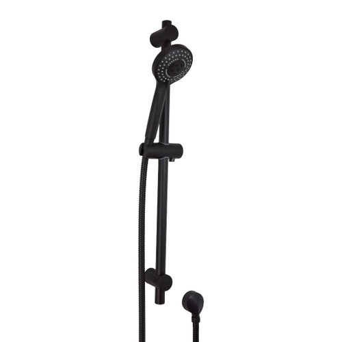 Saluto Multi Spray Handshower Set Black