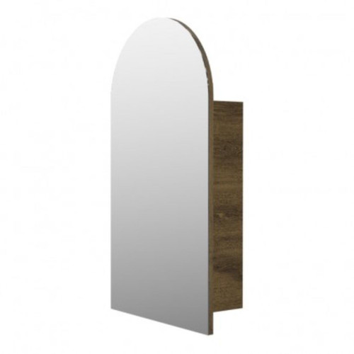Fucina Mirror Cabinet 500 x 171 x 900mm Left Hand Hinge Smokey Oak Timberland