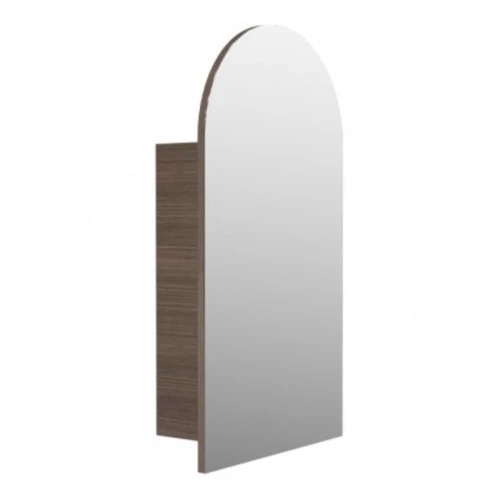 Fucina Mirror Cabinet 500 x 171 x 900mm Right Hand Hinge Charred Oak