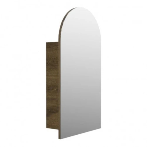 Fucina Mirror Cabinet 500 x 171 x 900mm Right Hand Hinge Smokey Oak Timberland