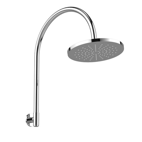 Vivid MKII High-Rise Shower Arm & Rose 250mm Chrome