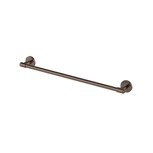 Vivid MKII Single Towel Rail 600mm Brushed Bronze