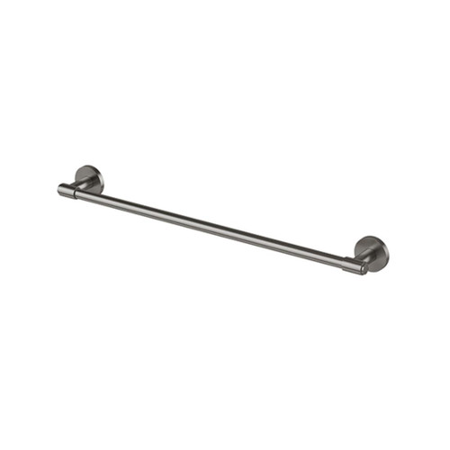 Vivid MKII Single Towel Rail 600mm Brushed Carbon