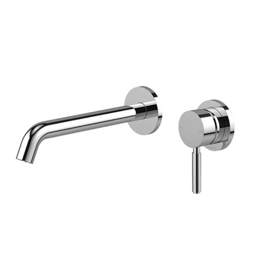 Vivid MKII Wall Basin / Bath Mixer Set 200mm Chrome