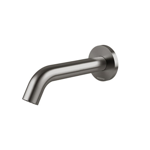 Vivid MKII Wall Basin / Bath Outlet 160mm Curved Brushed Carbon