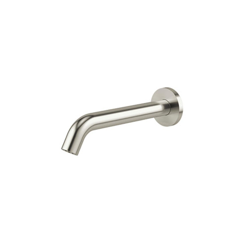 Vivid MKII Wall Basin / Bath Outlet 200mm Curved Brushed Nickel