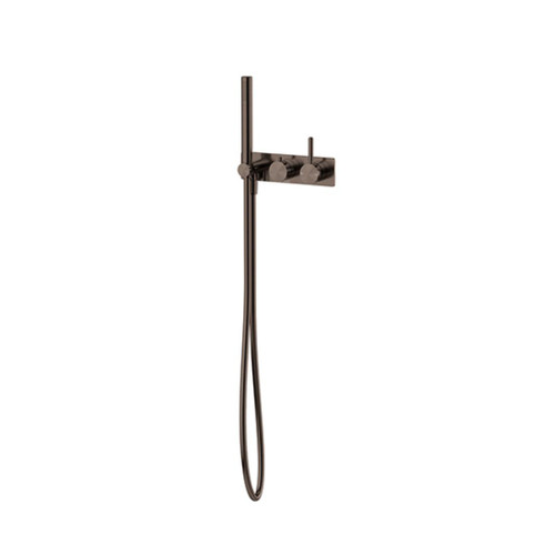 Vivid MKII Wall Shower System Brushed Bronze