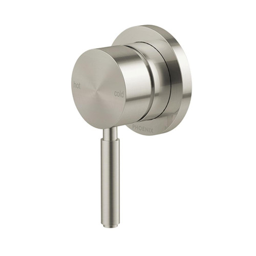 Vivid MKII Shower / Wall Mixer Complete Kit Brushed Nickel