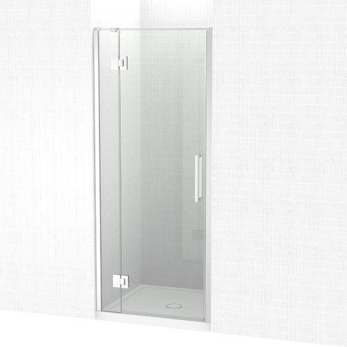 Raya Shower Enclosure Kit 900 x 900 3 Sided Tile Chrome Centre Waste