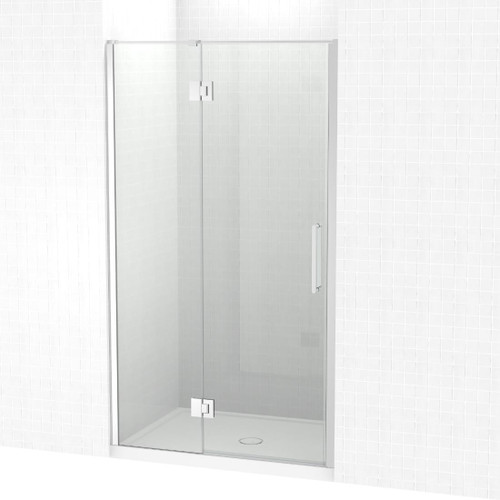 Raya Shower Enclosure Kit 1200 x 900 3 Sided Tile Chrome