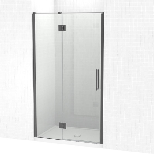 Raya Shower Enclosure Kit 1200 x 900 3 Sided Tile Gun Metal