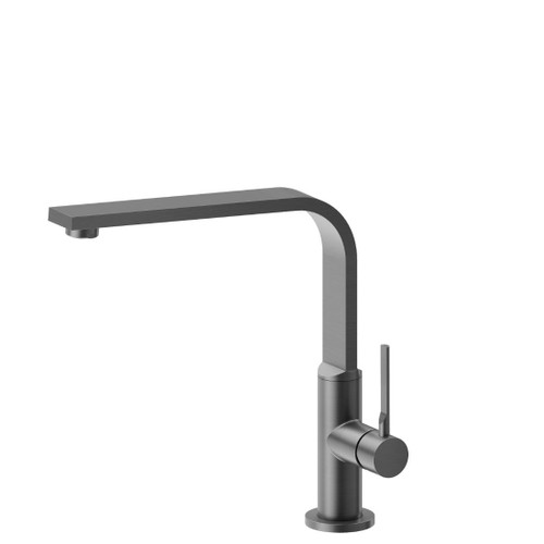 Maki Sink Mixer With "L" Swivel Spout PVD Brushed Gunmetal