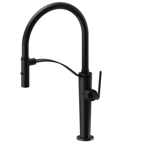 O'Rama Semi-Professional Sink Mixer With 2 Functions Handpiece Matt Black
