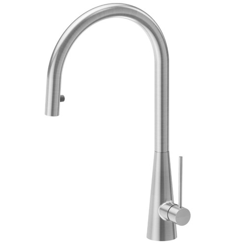 Ycon Sink Mixer With 1 Function POS PVD Brushed Stainless Steel