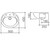 Concorde Semi Recessed Basin 654210W