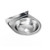 Round Wash Basin With Brackets 360 x 355 x 110mm With 40mm Waste Stainless Steel WB3