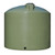 Classic Water Tank Mist Green 13500L BT13500 MIST GREEN