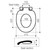 Junior Toilet Seat White 301030W