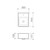 Cube Wall Basin One Tap Hole 683515W