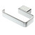 Studio 1 Toilet Roll Holder 132 x 25mm Wall-Mounted Chrome STTRN