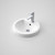 Cosmo Inset Basin One Tap Hole White 894015W