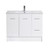 Boston Floor Standing Vanity 2 Drawer 2 Door 900mm White Gloss