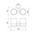 Cosmo Tumbler Holder Chrome 305101C