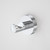 Cosmo Robe Hook Chrome 309128C