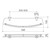 Cosmo Glass Shelf Chrome 305003C