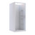 Rhine Acrylic 3-Sided Shower 810mm Side Moulded Wall White Pivot RHI9181